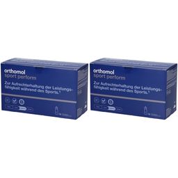 Orthomol Sport perform - Elektrolyte für Leistungsfähigkeit während des Sports - mit Vitamin B12, Magnesium und Calcium - Granulat