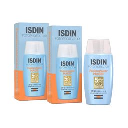 ISDIN Fotoprotector Fusion Water Magic LSF 50 ultra-leichte Sonnencreme für das Gesicht - Jetzt 5€ sparen mit Code "isdin5"