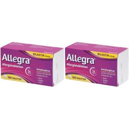 Allegra - schnell bei Heuschnupfen & ganzjährigen Allergien - Jetzt 10% mit dem Code allegra10 sparen*