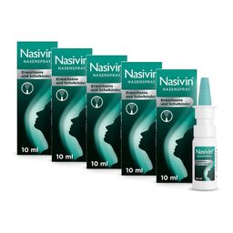 Nasivin® Nasenspray ohne Konservierungsstoffe Erwachsene und Schulkinder