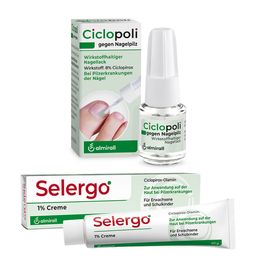 Ciclopoli® gegen Nagelpilz + Selergo® 1 % Creme