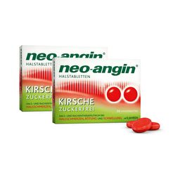 neo-angin Halstabletten Kirsche zuckerfrei - bei beginnenden, lästigen Halsschmerzen