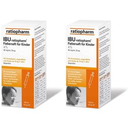 IBU-ratiopharm® 4 % Fiebersaft für Kinder 200 mg/5 ml Sirup