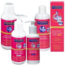 Dermifant® Starterset bei Neurodermitis, Juckreiz, Ekzemen, trockener, schuppiger Haut bei Babys & Kids