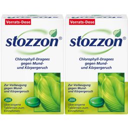stozzon® Chlorophyll-Dragees gegen Mundgeruch und Körpergeruch