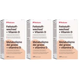 Redcare Fettstoffwechsel + Vitamin D