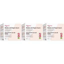 Redcare Fem Binden mit Flügeln Nacht