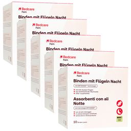 Redcare Fem Binden mit Flügeln Nacht