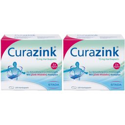 Curazink® Hartkapseln - hochdosiert mit 15 mg Zink im einzigartigen Zink-Histidin-Komplex