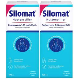 SILOMAT Hustenstiller Pentoxyverin Saft 100ml, gegen Reizhusten