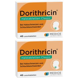 Dorithricin® Classic Lutschtabletten bei Halsschmerzen