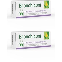Bronchicum Thymian Lutschtabletten - Schleimlösung bei Erkältungshusten und akuter Bronchitis