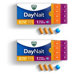 WICK DayNait Filmtabletten, Hilfe für Tag & Nacht bei Erkältung