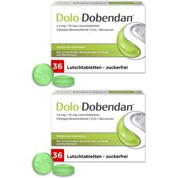 Dolo-Dobendan® Halstabletten zuckerfrei mit betäubender Wirkung - bei Halsschmerzen