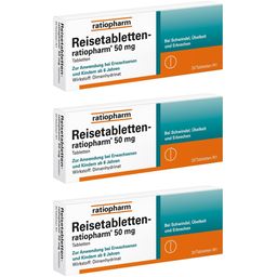 Reisetabletten-ratiopharm - bei Schwindel, Übelkeit & Erbrechen