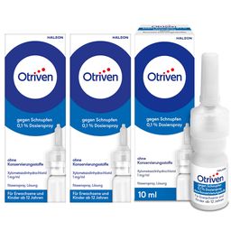 Otriven gegen Schnupfen 0,1 % Dosierspray ohne Konservierungsstoffe