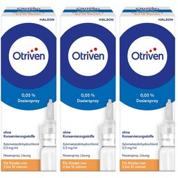 Otriven 0,05 % Nasenspray ohne Konservierungsstoffe für Kinder