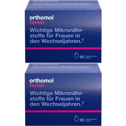 Orthomol Femin - Mikronährstoffe für Frauen in den Wechseljahren - mit Biotin, Selen, Zink, Nachtkerzenöl, Coenzym Q10 – Kapseln