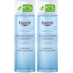 Eucerin DermatoClean [HYALURON] Klärendes Gesichtswasser – Entfernt alle Spuren der Reinigung - Jetzt 20 % mit dem Code eucerin20 sparen