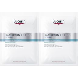 Eucerin® Hyaluron-Filler + 3x Effect Hyaluron-Intensiv-Maske – kühlende Tuchmaske mit Hyaluronsäure für sofort glattere und intensiv durchfeuchtete Haut - Jetzt 20 % mit dem Code eucerin20 sparen