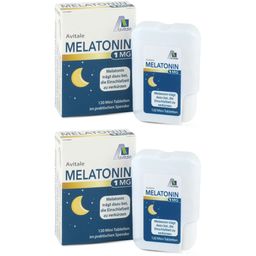 Avitale MELATONIN 1 mg Mini-Tabletten im Spender