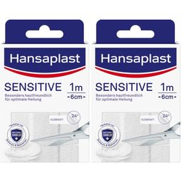Hansaplast Sensitive Pflaster | Pflaster für empfindliche Haut| Schonender Wundschutz | 10 Stk.