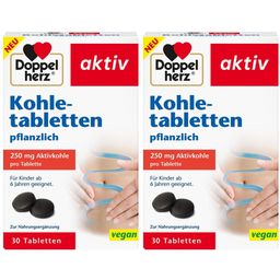 Doppelherz Kohletabletten – pflanzliche Aktivkohle gegen Blähungen