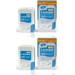 Lactrase® 3,300 - Laktase Mini Tabletten bei Laktoseintoleranz, Klickspender