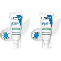 CeraVe Mattierende Feuchtigkeitsspendende Gel-Creme: Spendet Feuchtigkeit und absorbiert überschüssigen Talg bei öliger und fettiger Haut