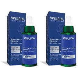 Weleda Anti-Falten Serum Blauer Enzian & Edelweiss - reduziert tiefe Falten & strafft die Haut