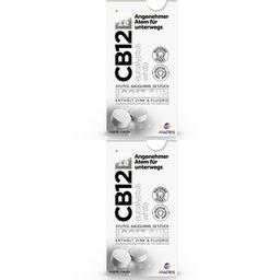 CB12 Boost Eucalyptus White Kaugummi: Zuckerfreie Mundpflege-Kaugummis gegen Mundgeruch mit Whitening-Effekt
