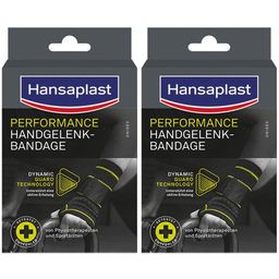 Hansaplast Performance Handgelenkbandage L/XL | Schützende Sportbandage | Handgelenkschoner