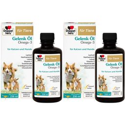 Doppelherz für Tiere Gelenk Öl Omega-3 für Katzen und Hunde
