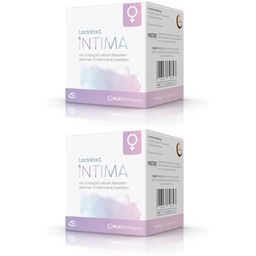 Lactobact INTIMA - Bei Blasenentzündungen und Harnwegsinfekten sowie zur Stärkung der Intimflora. 3-fach stark für die Frau mit Cranberry, D-Mannose und Milchsäurebakterien