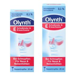 OLYNTH 0,1% für Erwachsene Nasentropfen + OLYNTH 0,1% für Erwachsene Nasentropfen