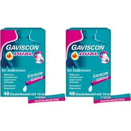 GAVISCON® Dual Suspension mit Zweifachwirkung gegen Sodbrennen