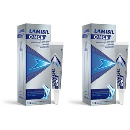 Lamisil Once® | Fußpilzbehandlung mit einer Anwendung | Lindert Juckreiz, Rissbildung | Antimykotische 4g