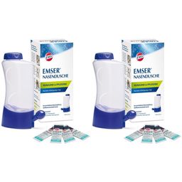 EMSER® Nasendusche mit 4 Beuteln Nasenspülsalz