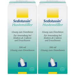 Sedotussin® Hustenstiller Saft - Arzneimittel gegen Reizhusten, mit dem Wirkstoff Pentoxyverin