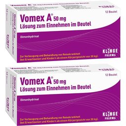 VOMEX A 50 mg im Beutel für Unterwegs