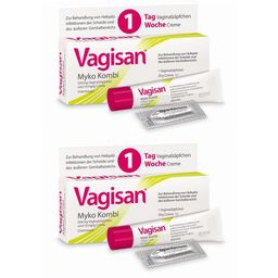 Vagisan Myko Kombi: Vaginalzäpfchen und Creme zur Behandlung von Scheidenpilz