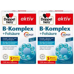 Doppelherz® aktiv B-Komplex + Folsäure DEPOT Tabletten
