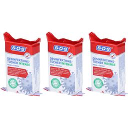 SOS® Desinfektions-Tücher INTENSE