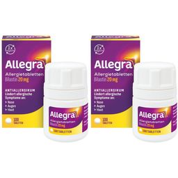 Allegra Allergietabletten | Schnell bei Heuschnupfen und ganzjährigen Allergien | Macht nicht müder* | Antihistaminikum