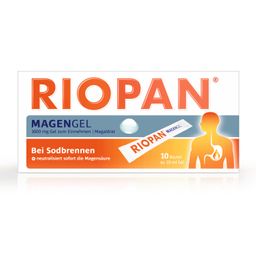 RIOPAN® Magen Gel - bei Sodbrennen und säurebedingten Magenbeschwerden