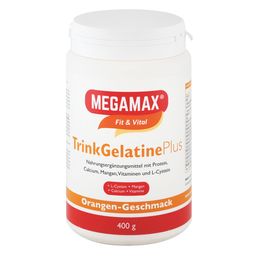 MEGAMAX® Fit & Vital TrinkGelatine Plus Orange-Geschmack