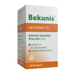Bekunis Dragees bei Verstopfung 5 mg