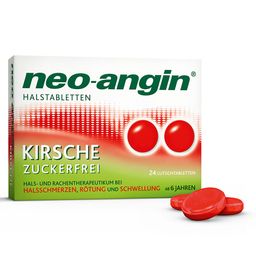 neo-angin Halstabletten Kirsche zuckerfrei - bei beginnenden, lästigen Halsschmerzen
