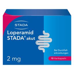 Loperamid STADA® akut 2mg Hartkapseln bei akutem Durchfall