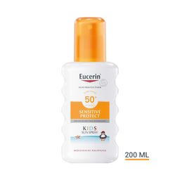Eucerin® Sensitive Protect Kids Sun Spray LSF 50+ – sehr hoher Sonnenschutz für Kinder + Eucerin After Sun 50ml GRATIS